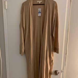 Ladies Michael Kors long cardigan size XL